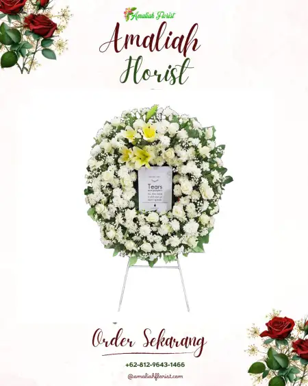 Krans Bunga Duka Bumi Baru